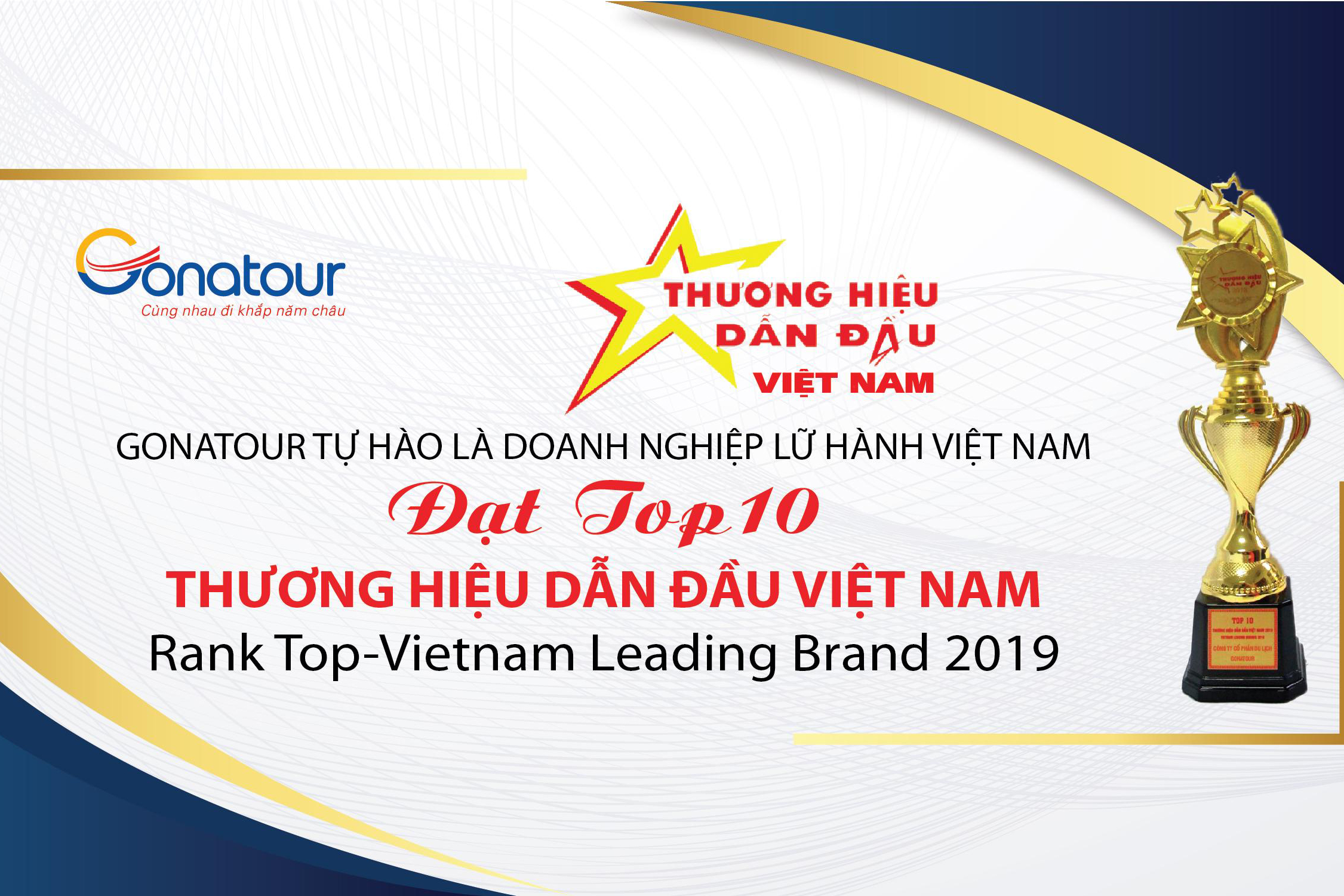 GONATOUR | TOP 10 THƯƠNG HIỆU DẪN ĐẦU VIỆT NAM 2019