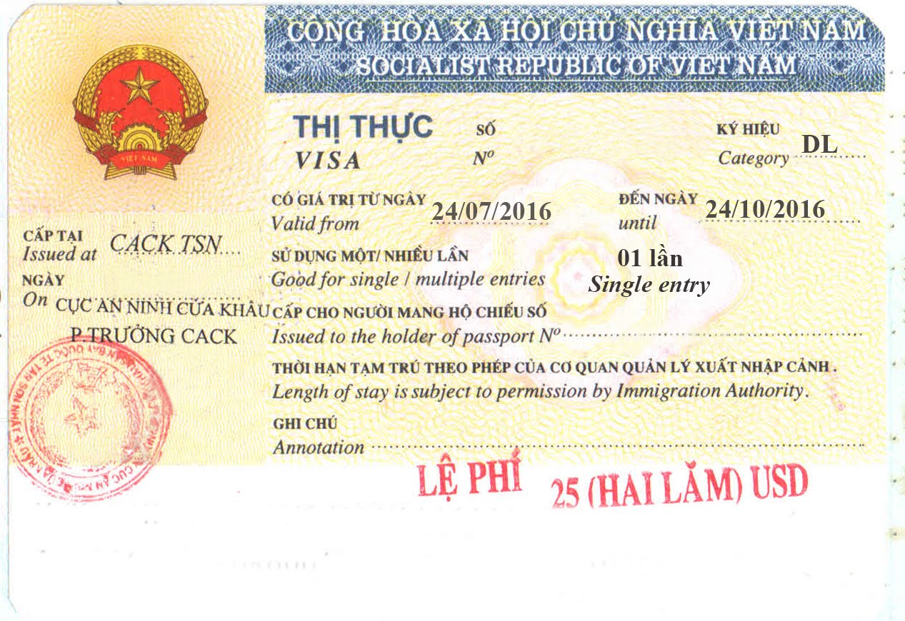 Visa Việt Nam